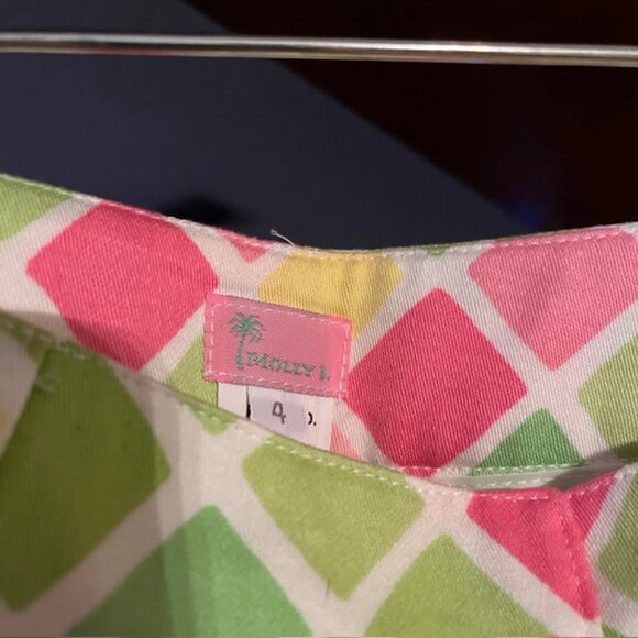 Molly B. Fun Checkered Colorful Pants Size 4 - Picture 3 of 6